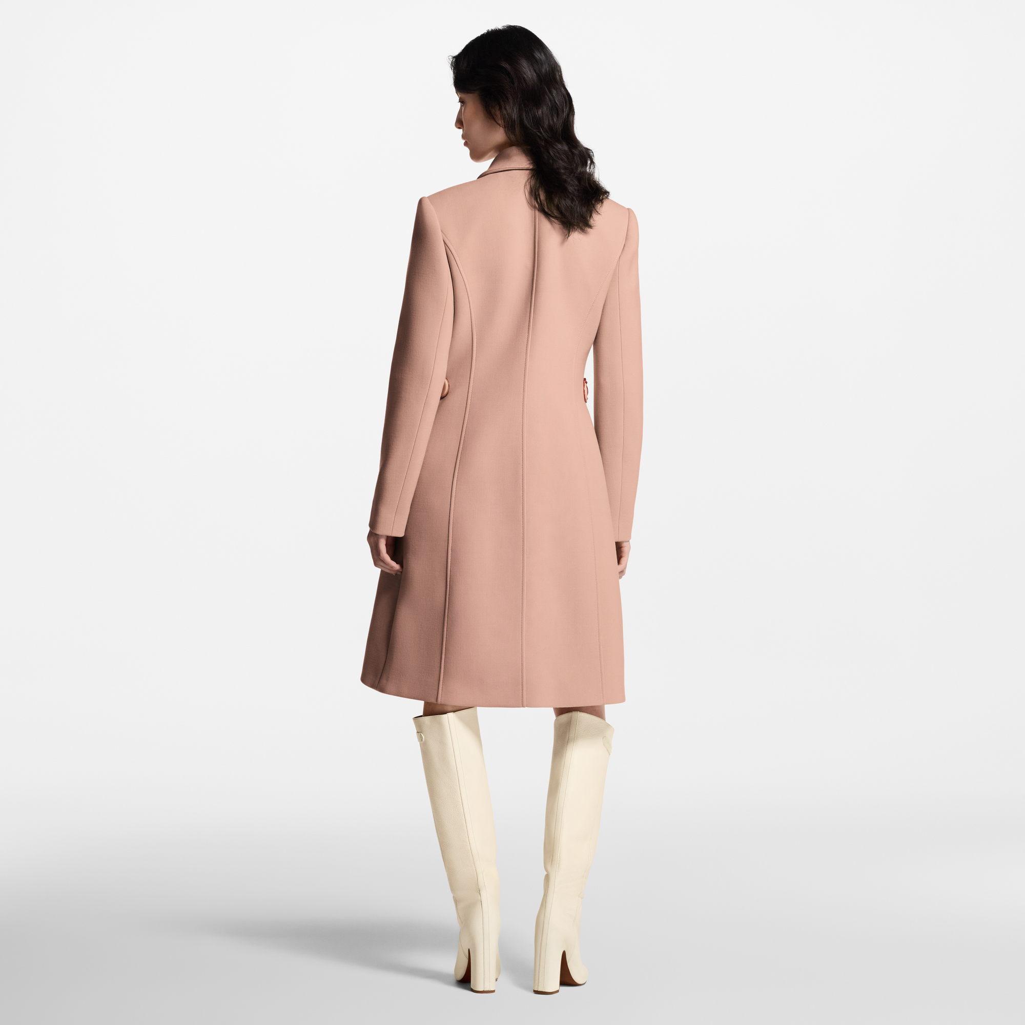 Belt Detail Coat  in Women's Ready-to-Wear Coats and Jackets  collections by Louis Vuitton (Product zoom)
